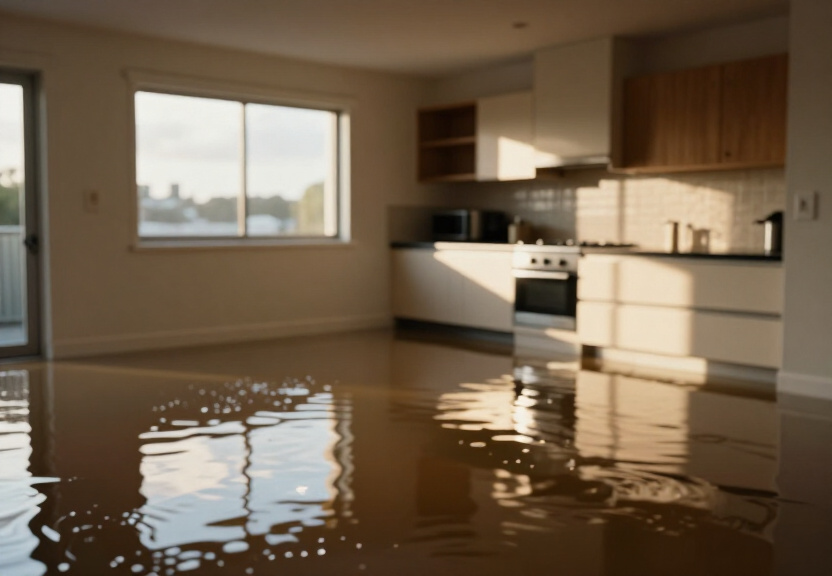 Mould growth in Lakemba apartment before treatment
